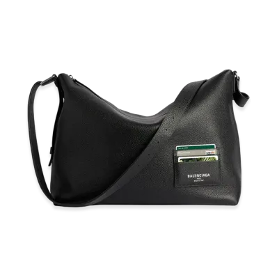 BALENCIAGA Credit Messenger Bag Large "Black"