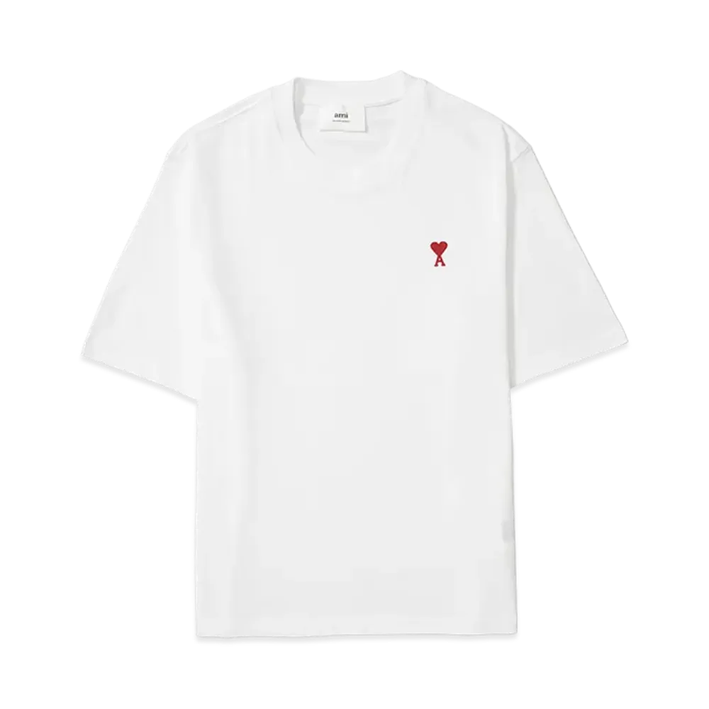 AMI PARIS Ami De Coeur T-Shirt "White"