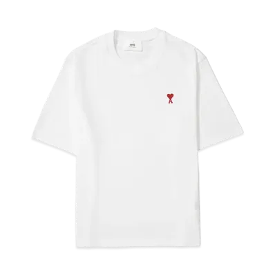 AMI PARIS Ami De Coeur T-Shirt "White"