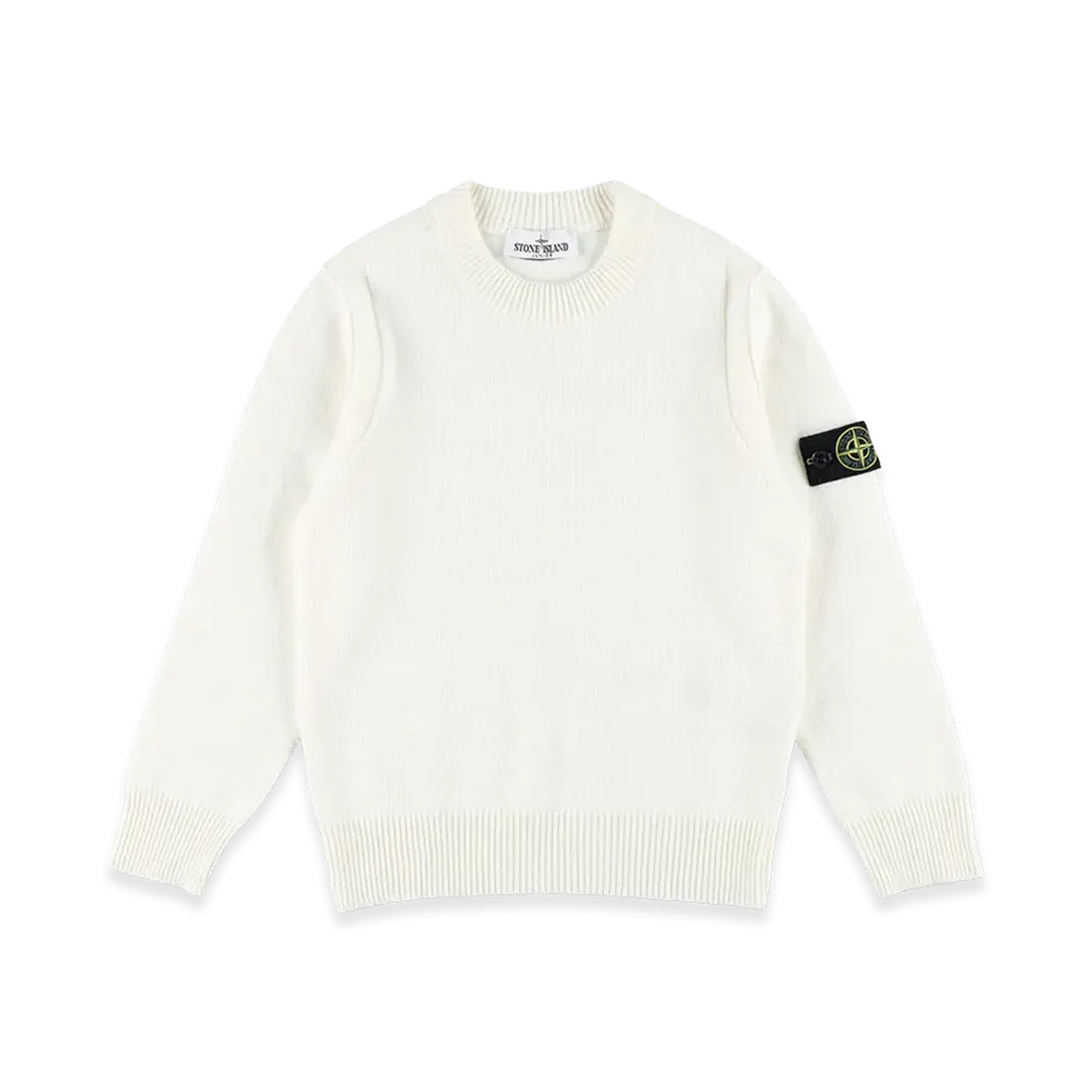 Stone Island Kids Sweaters "Beige"