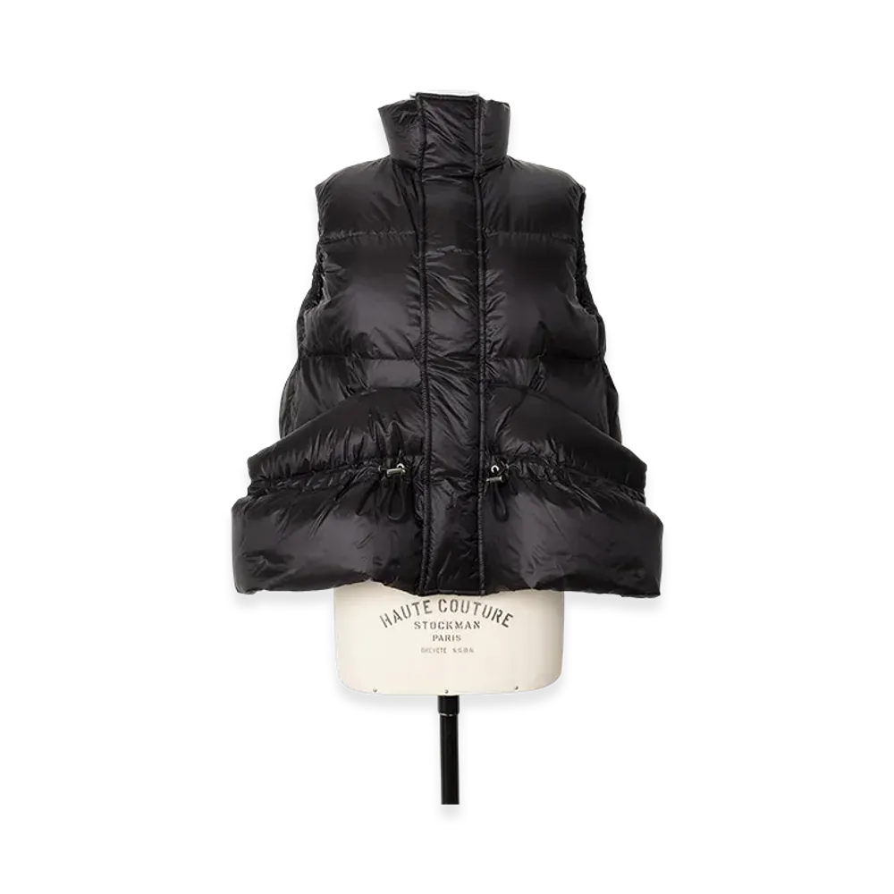 sacai Puffer Vest "Black"