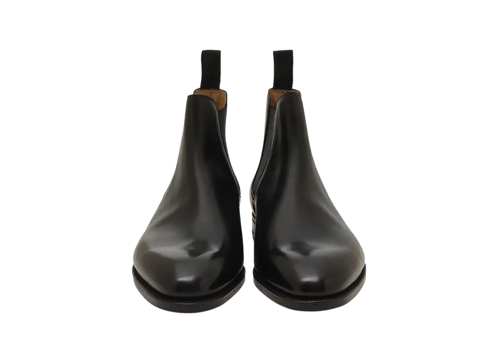 JOHN LOBB Lawry Short Boots "Black Calf"