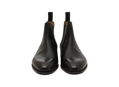 JOHN LOBB Lawry Short Boots "Black Calf"