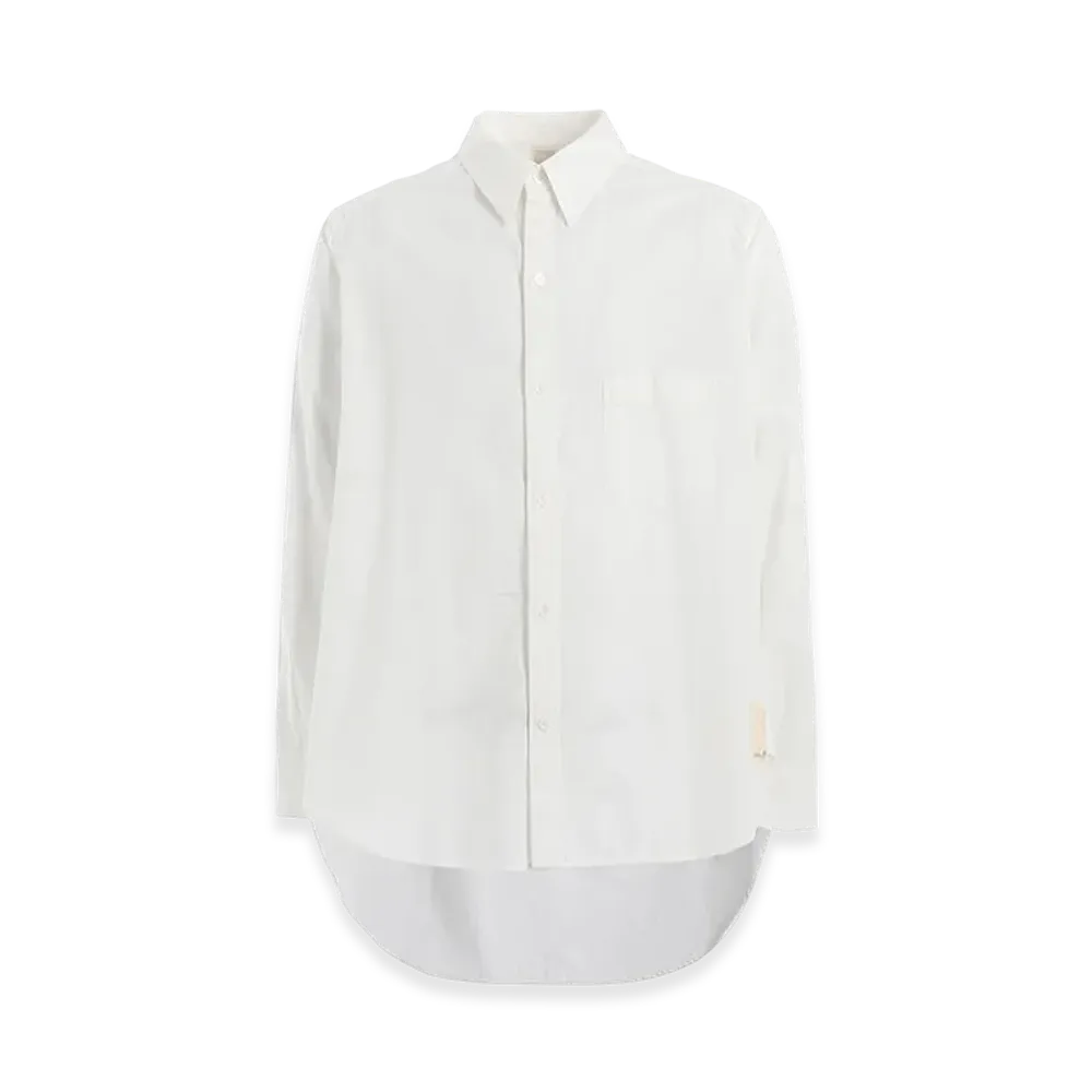 Ground Y Light Cotton Twilll Wash Onc Tight Shirt "White"