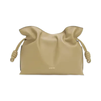 LOEWE Flamenco Clutch Mini "Clay Green"