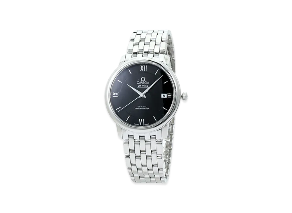OMEGA De Ville Prestige Co-Axial Chronometer "Silver/Black"