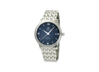 OMEGA De Ville Prestige Co-Axial Chronometer "Silver/Navy"