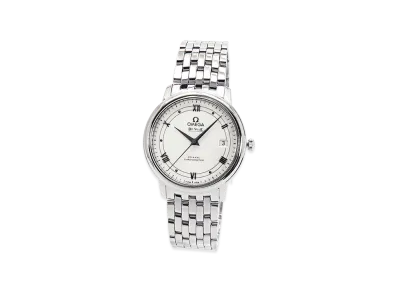 OMEGA De Ville Prestige Co-Axial Chronometer "Silver/White"