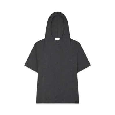 Courreges Hooded T-Shirt "Dark Heather Grey"