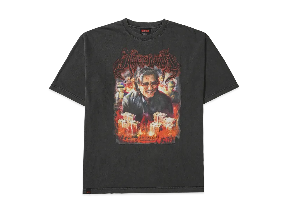 Netflix x V.A. Tokyo Swindlers Original Graphic S/S Tee "Black"
