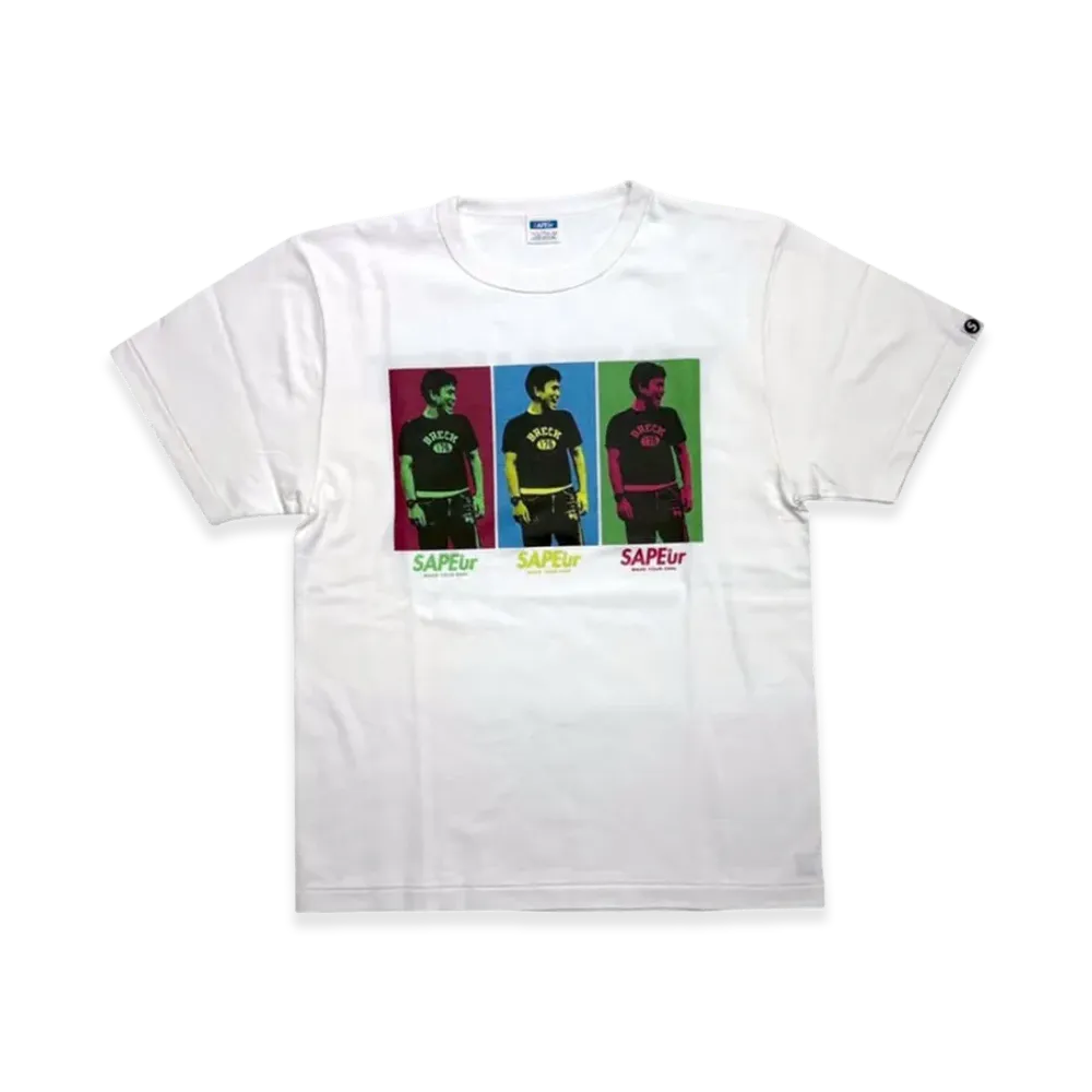 SAPEur x MASATOSHI HAMADA Youth Traffic Light S/S T-Shirt "White"