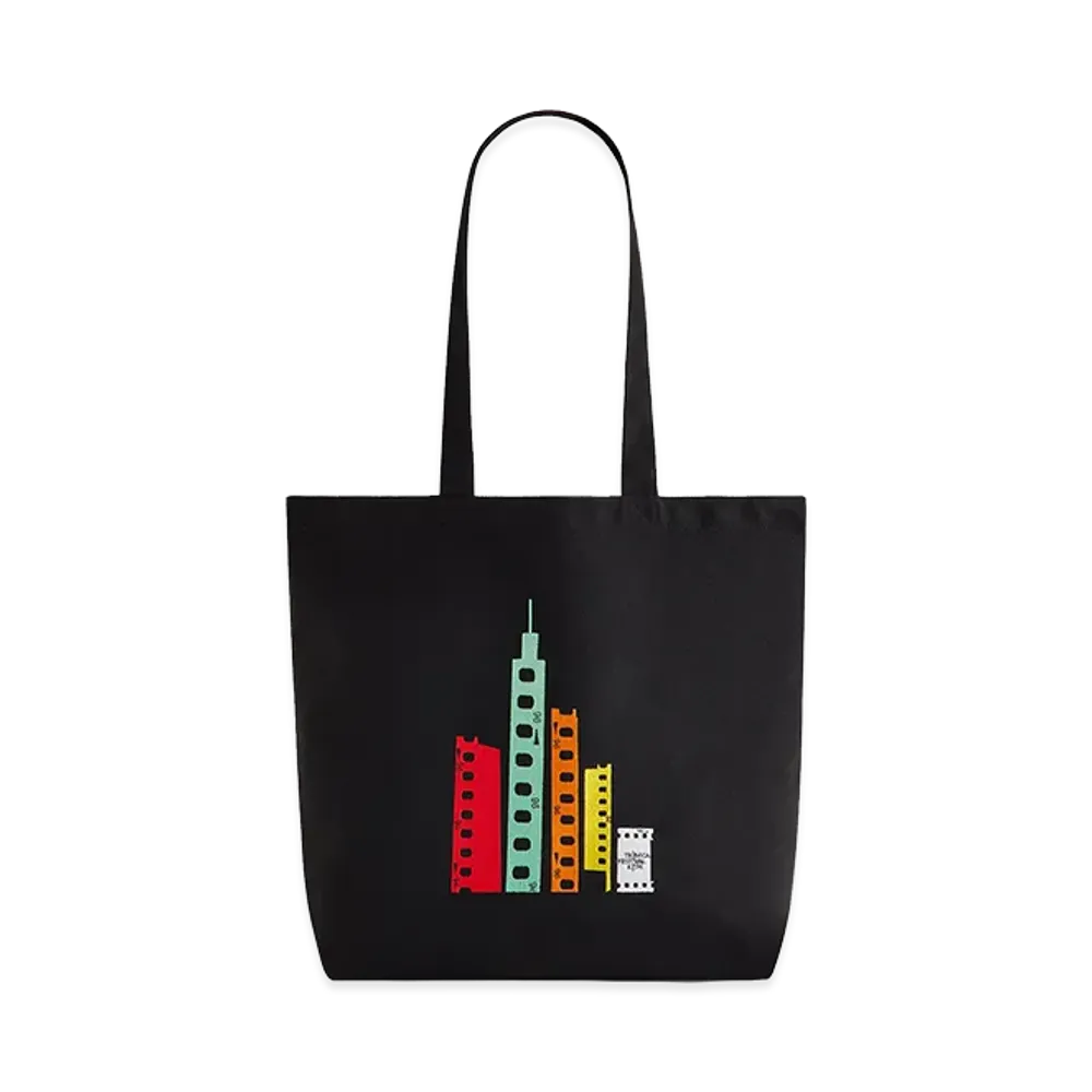 Kith x Tribeca Festival Canvas Medium Tote Bag "Black"