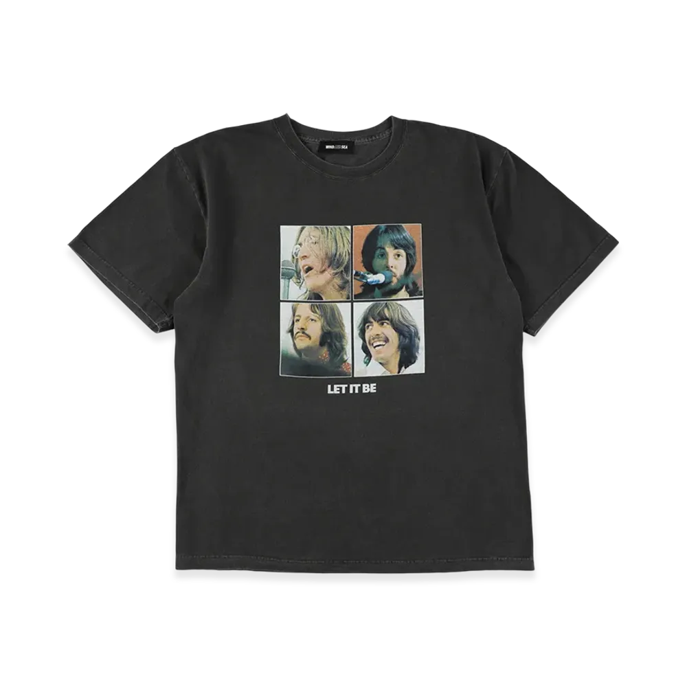 WIND AND SEA Beatles Let It Be S/S Tee "Black"