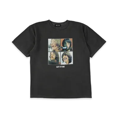 WIND AND SEA Beatles Let It Be S/S Tee "Black"