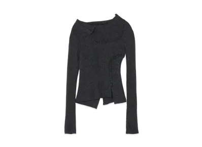 Yohji Yamamoto Y's MIX UP HAND STITCH PULLOVER A "Gray"
