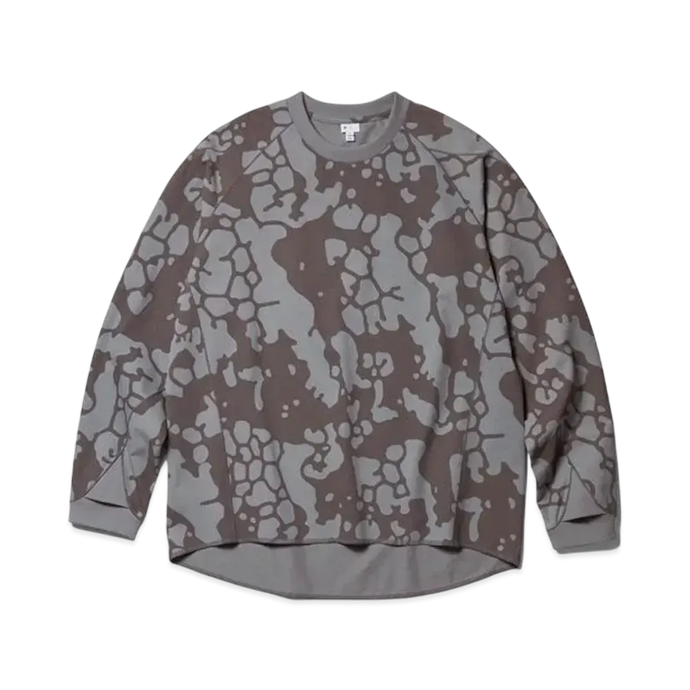 Goldwin 0 Reaction Diffusion Long Sleeve T-Shirt (Unisex) "Zinc Gray"