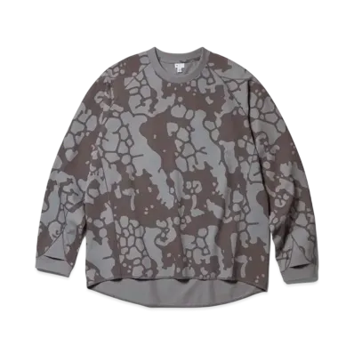 Goldwin 0 Reaction Diffusion Long Sleeve T-Shirt (Unisex) "Zinc Gray"
