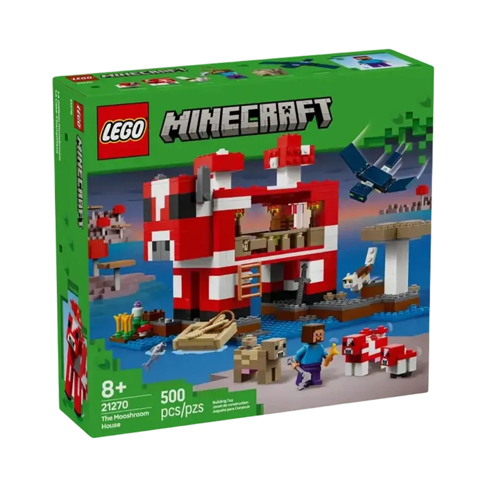 LEGO MINECRAFT "The Mooshroom House" [21270]