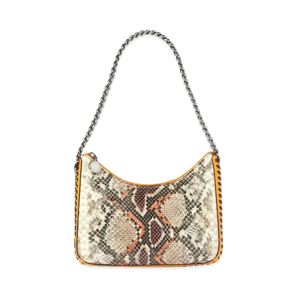 STELLA McCARTNEY Farabela Zip Mini Shoulder Bag "Bright Orange"