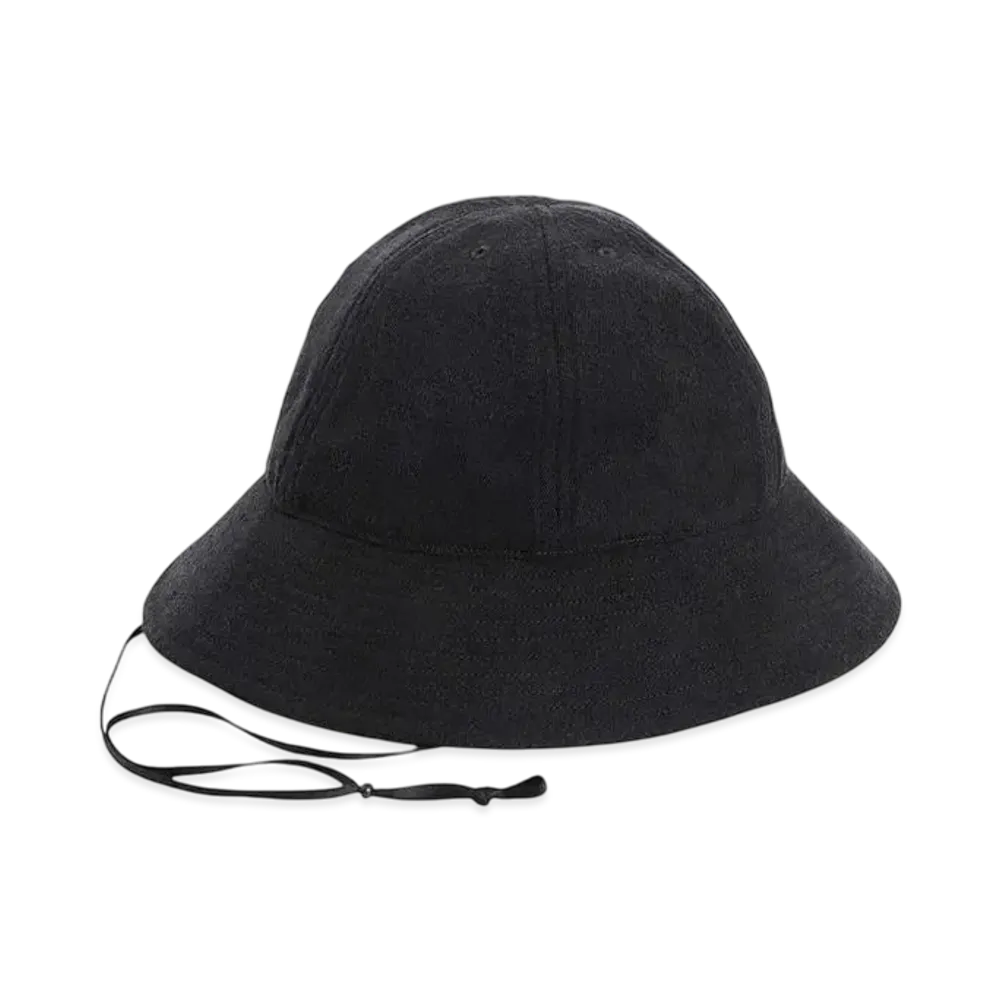 COMOLI Silk Nap Hat "Black"