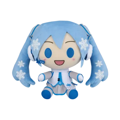 BANDAI "Ichiban Kuji" -Snow Miku ~SNOW MIKU~ Third Season- B Prize Chokonokko Plush Snow Miku 2011 ver.