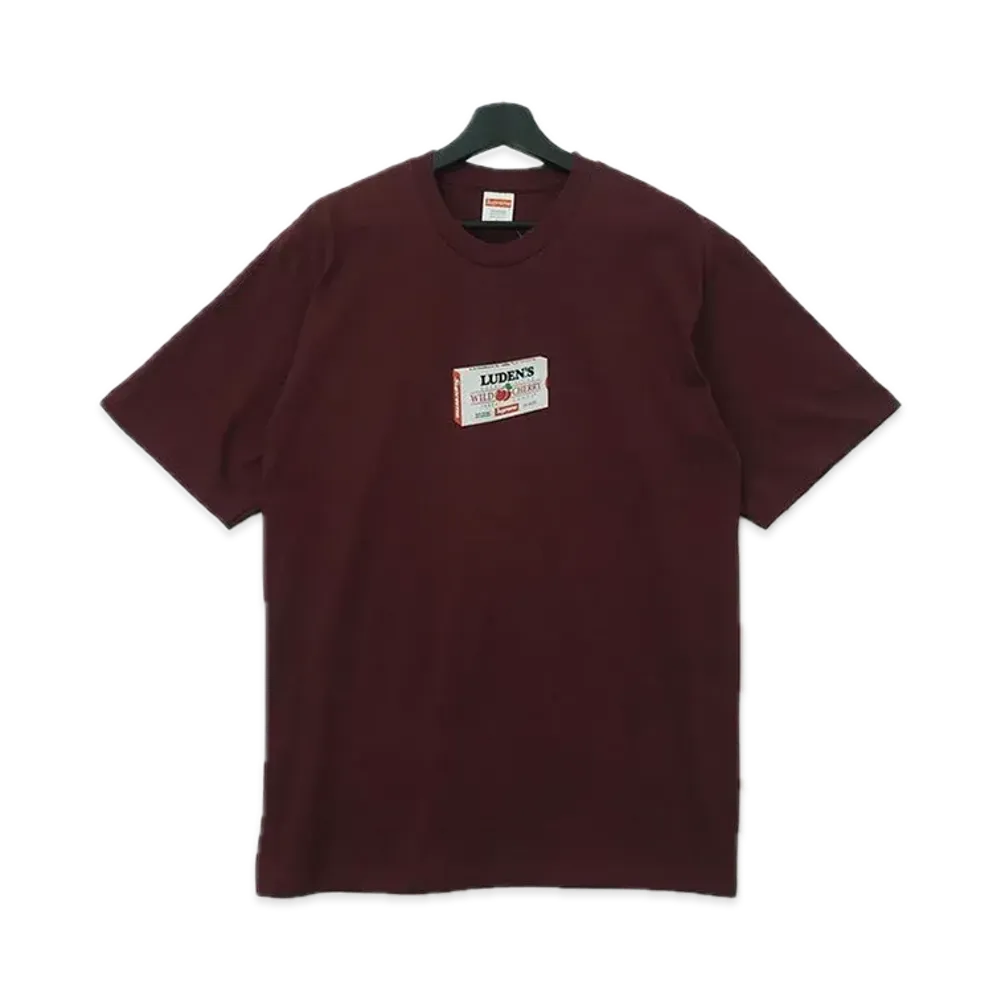 Supreme Luden’s Tee "Burgundy"