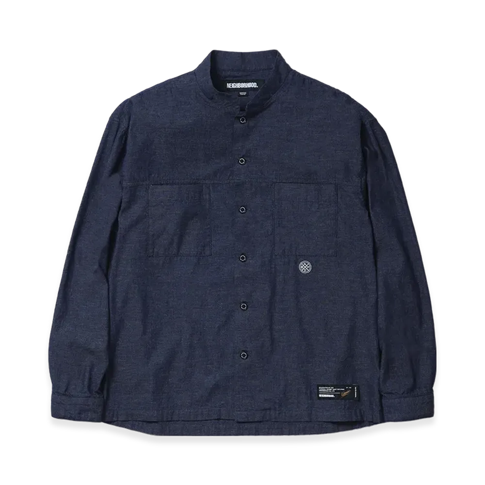 NEIGHBORHOOD KF Shirt LS "Indigo"