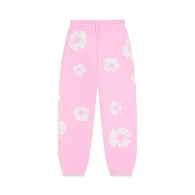 DENIM TEARS The Cotton Wreath Sweatpants "Powder Pink"