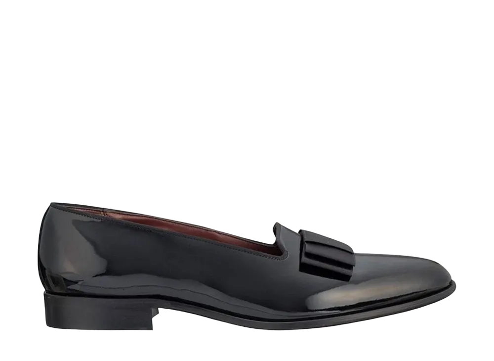 REGAL Loafer Calf Leather Enamel "Black" 425RBD