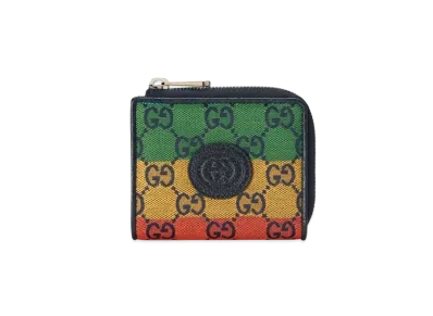 GUCCI GG Multicolor Mini Wallet