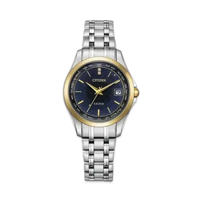 CITIZEN Exceed Limited Model 400 "Light Silver/Yellow Gold" EC1127-68L