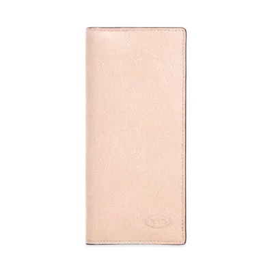 TOD'S Wallet In Leather "Pink"