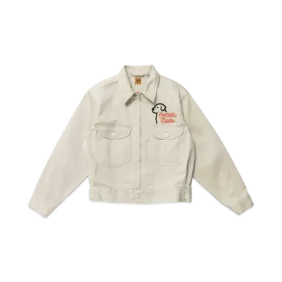 HUMAN MADE WORK JACKET "White"