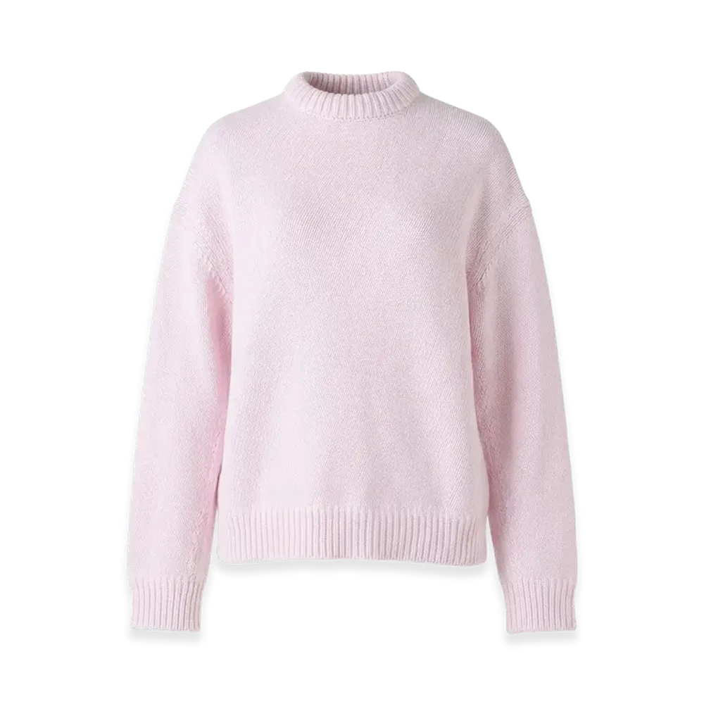 Jil Sander Women's Sweaters "Baby Pink"