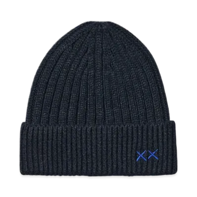Uniqlo x KAWS Winter Heattech Knit Cap "Navy"