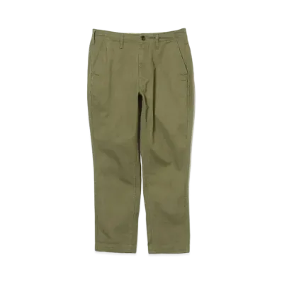 BEAMS Color Scheme Ankle Chino Pants 24SS "Olive"