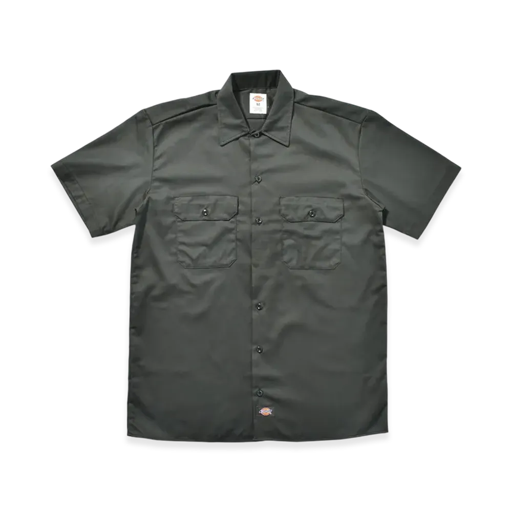 Dickies Shortsleeve Work Shirt "Olive Green"