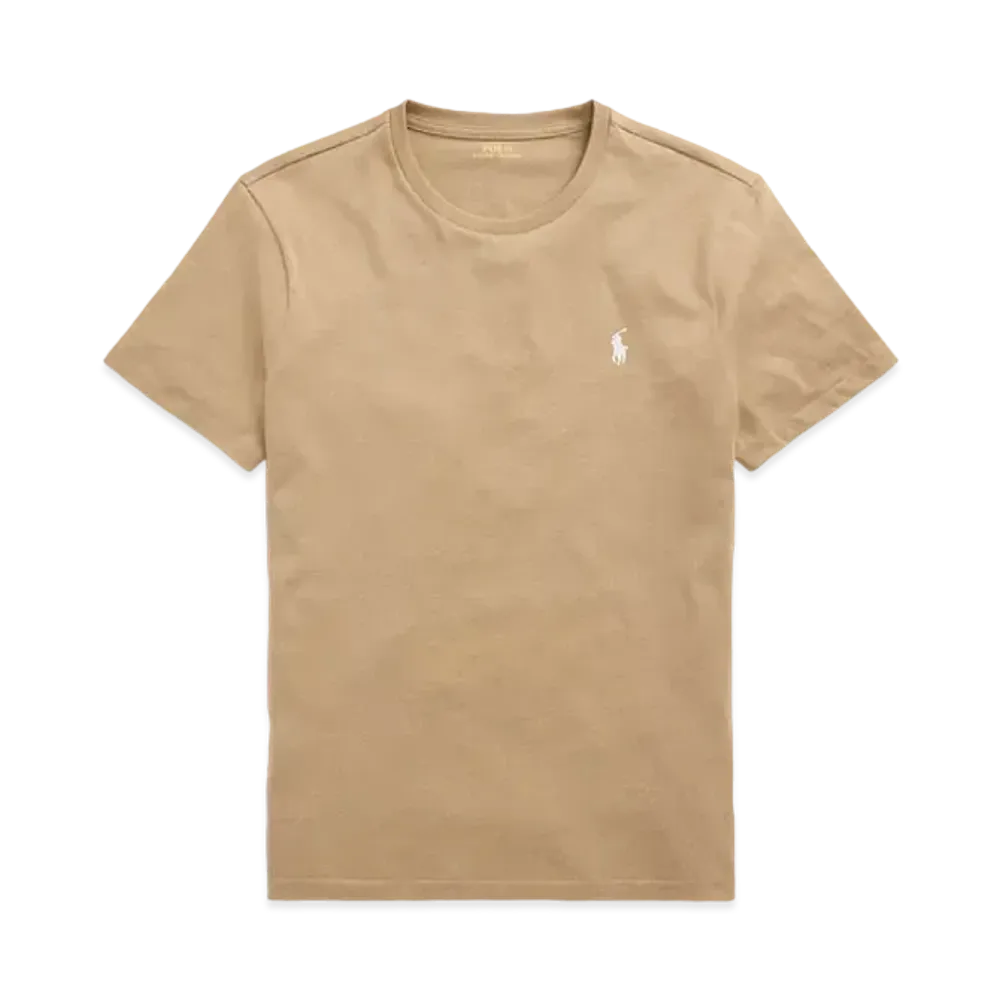 Polo Ralph Lauren Custom Slim Crewneck Tee "Brown"