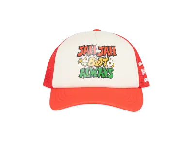BoTT x JAH JAH x always 5-Panel Trucker Cap "Red"