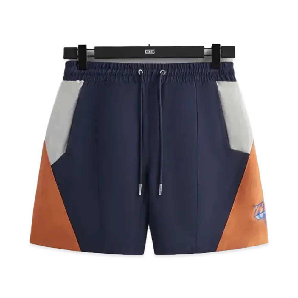 Kith x the New York Knicks Color-Blocked Shorts "Nocturnal"