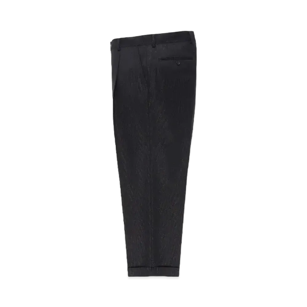 WACKO MARIA Dormeuil / Pleated Trousers (Type-2) "Black"