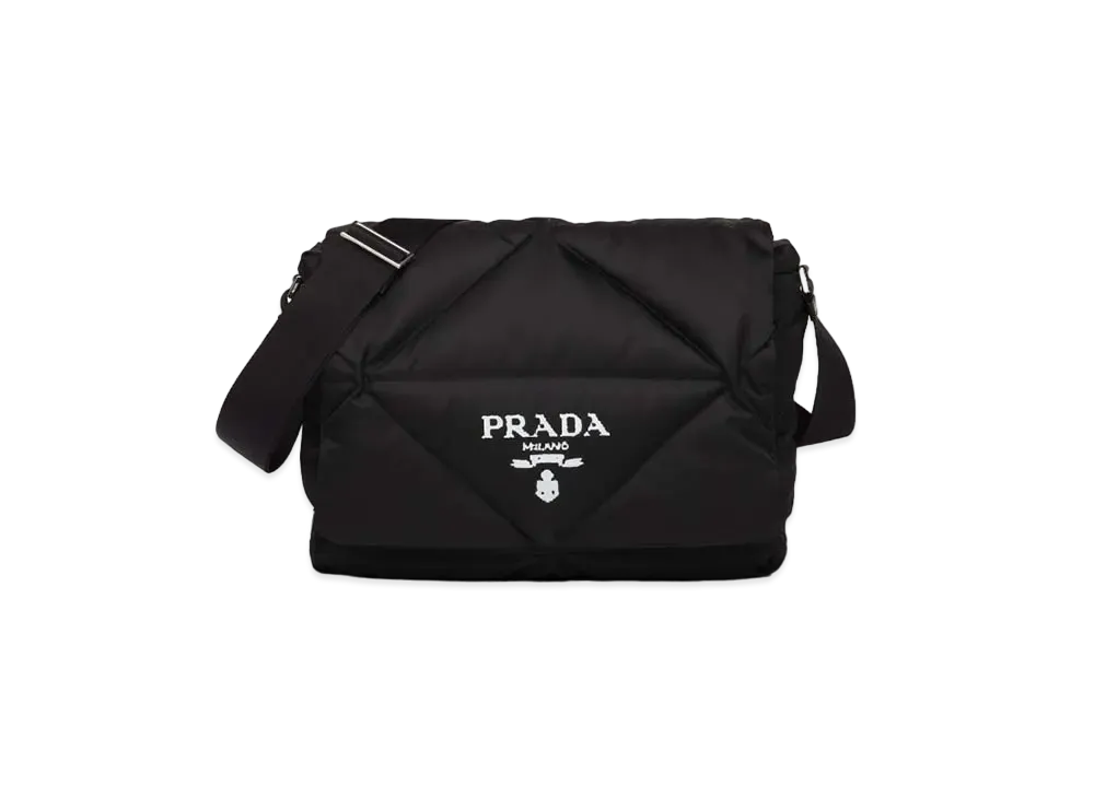 PRADA Re-Nylon Shoulder Bag "Black"