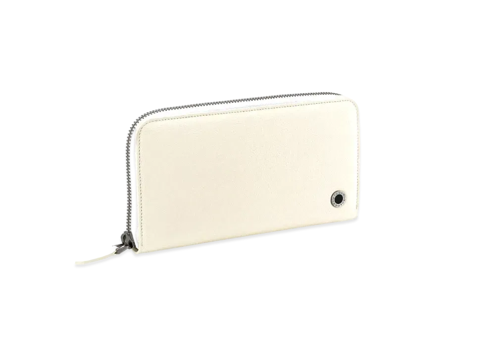 BVLGARI BVLGARI MAN Zip Wallet "White"