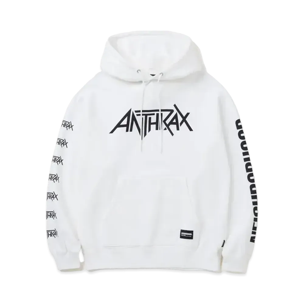 NEIGHBORHOOD x ANTHRAX Sweatparka LS-2 "White"