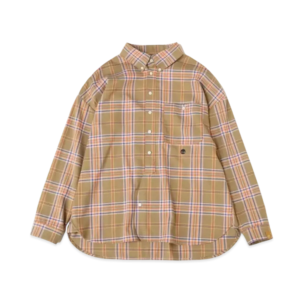 Timberland Allgender Long Sleep YD Shirt "British Khaki"
