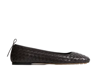 Bottega Veneta Women's Charlotte Ballerinas "Espresso"