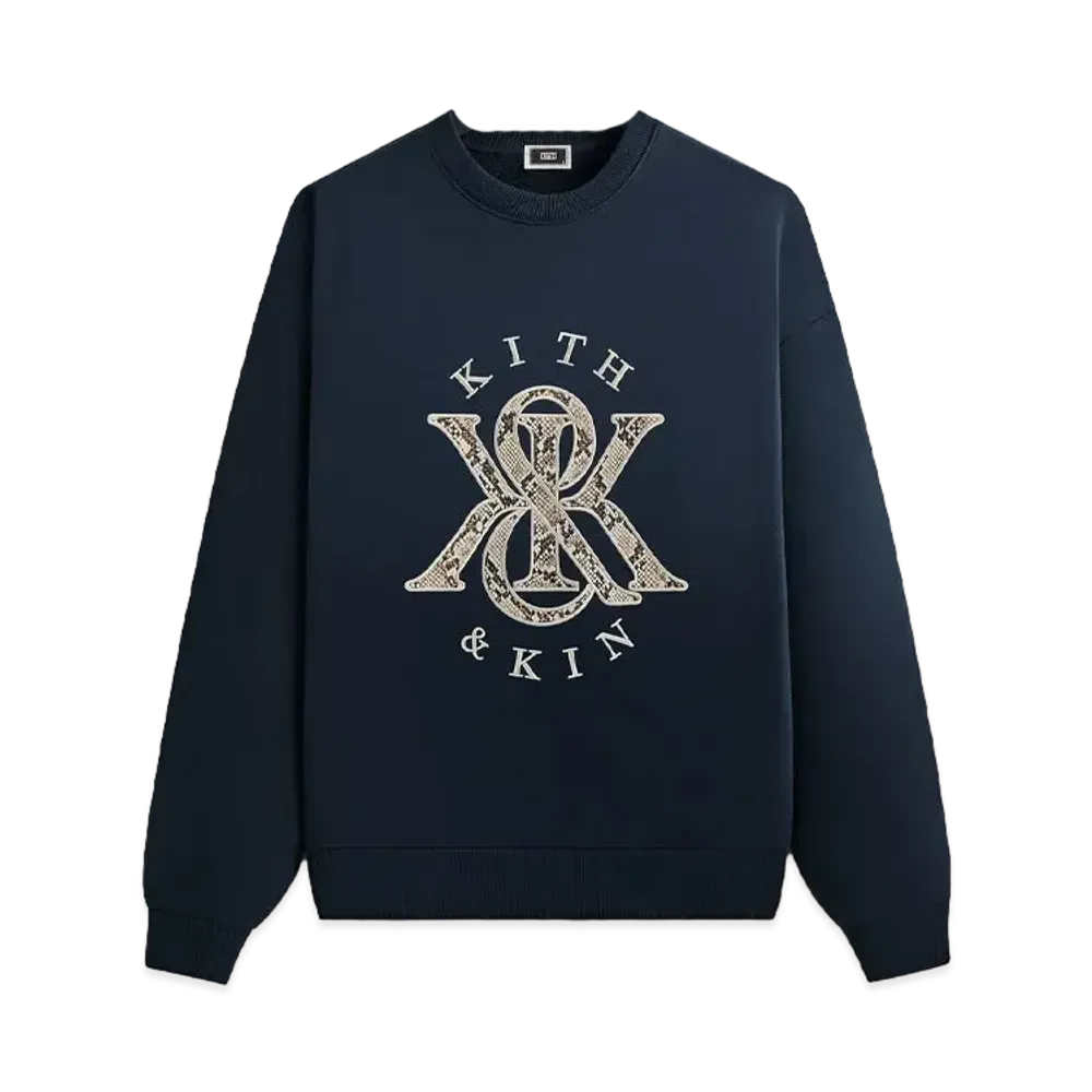 Kith K&K Python Nelson Crewneck "Nocturnal"