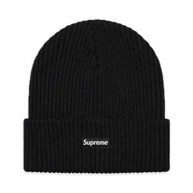 Supreme Wide Rib Beanie "Black"