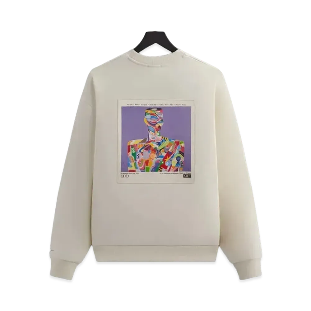 Kith x EDO Artist Nelson Crewneck "Sandrift"