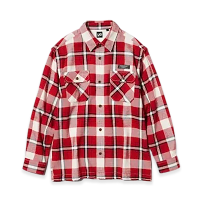 GU x UNDERCOVER Heavy Flannel Shirt "Red"